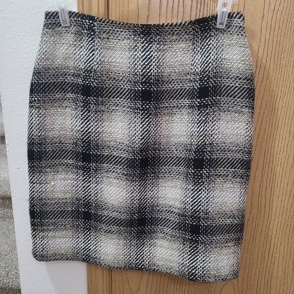 Sandra Pabst Y2k Plaid Pencil Skirt Schoolgirl Academia Preppy Business Casual - Picture 2 of 3
